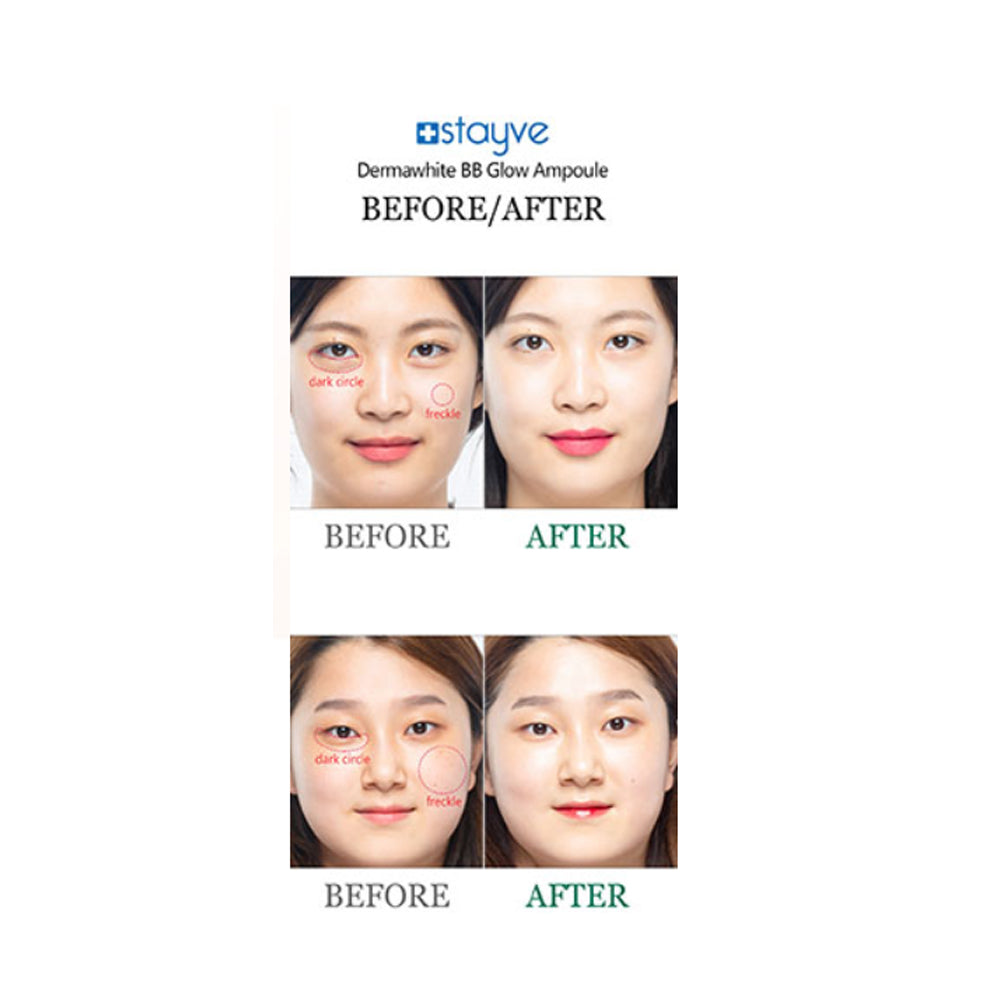 Ampollas Stayve BB Glow - No.3 Profundo - Paquete de 10